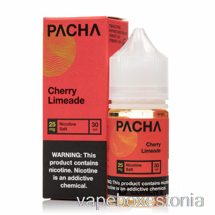 Vape Box Estonia Cherry Limeade - Pacha Soolad - 30ml 25mg